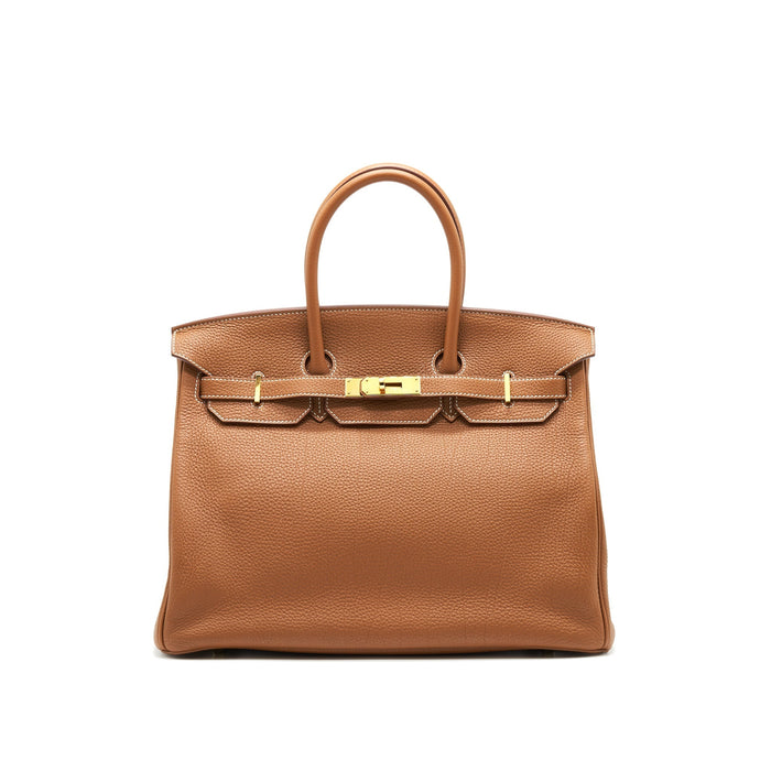 HERMES BIRKIN 35 GOLD GHW