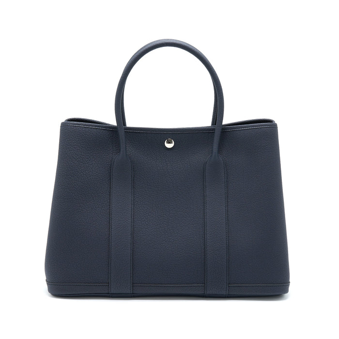 HERMES GARDEN PARTY 36 BLEU INDIGO SHW