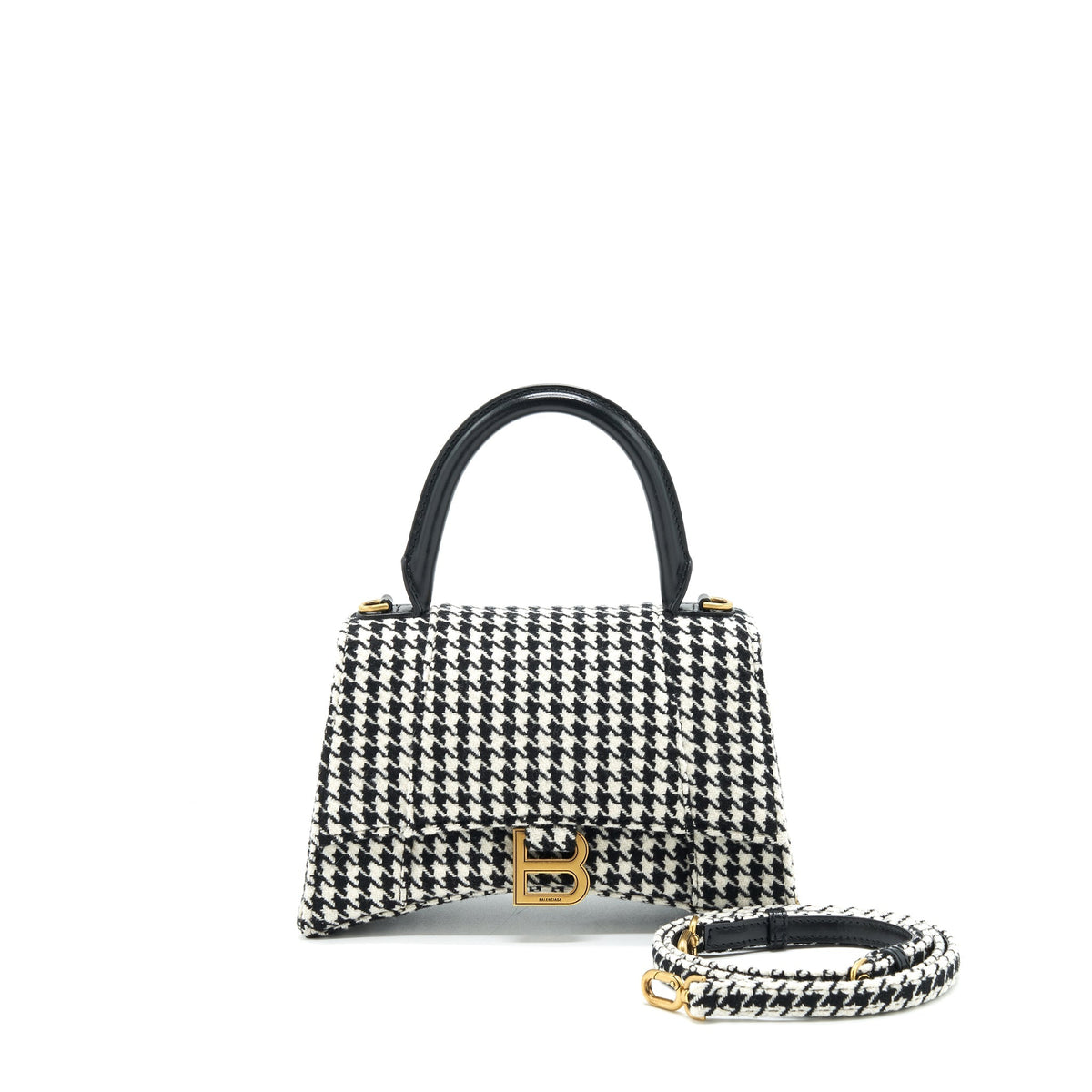 BALENCIAGA HOURGLASS SMALL FABRIC