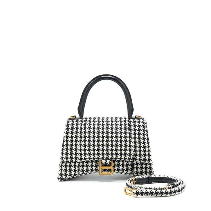 BALENCIAGA HOURGLASS SMALL FABRIC