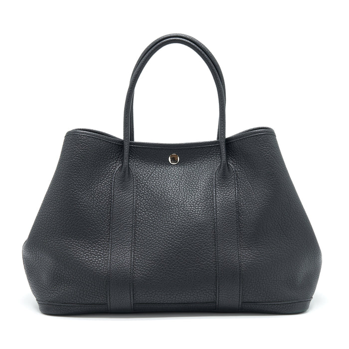 HERMES GARDEN PARTY 36 BLACK SHW