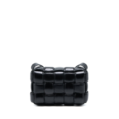 BOTTEGA VENETA PADDED CASSETTE BLACK GHW
