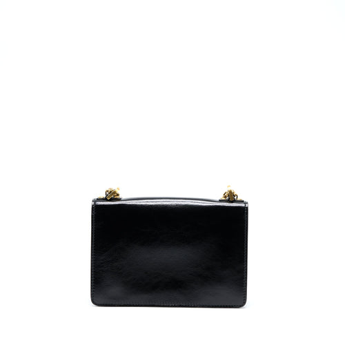 DIOR J'ADIOR MEDIUM FLAP BAG WITH CHAIN BLACK GHW