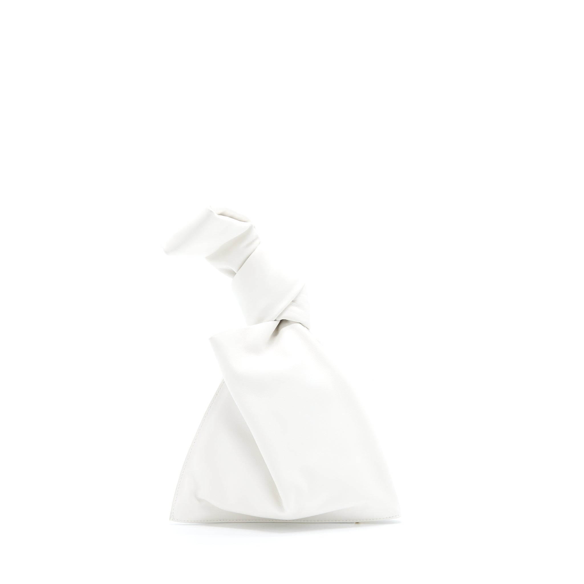 BOTTEGA VENETA THE TWIST MINI BAG WHITE GHW