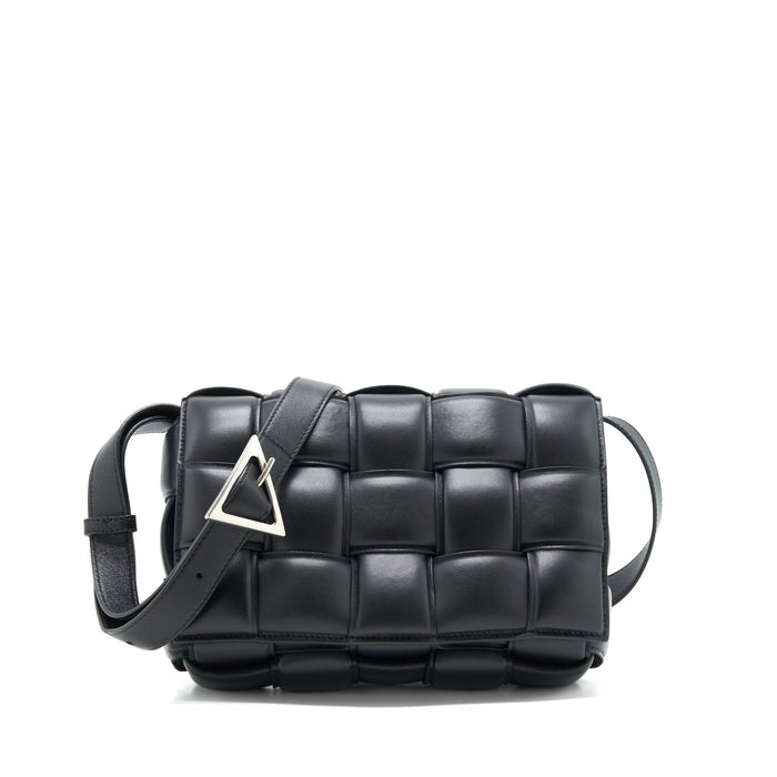 BOTTEGA VENETA PADDED CASSETTE BLACK SHW