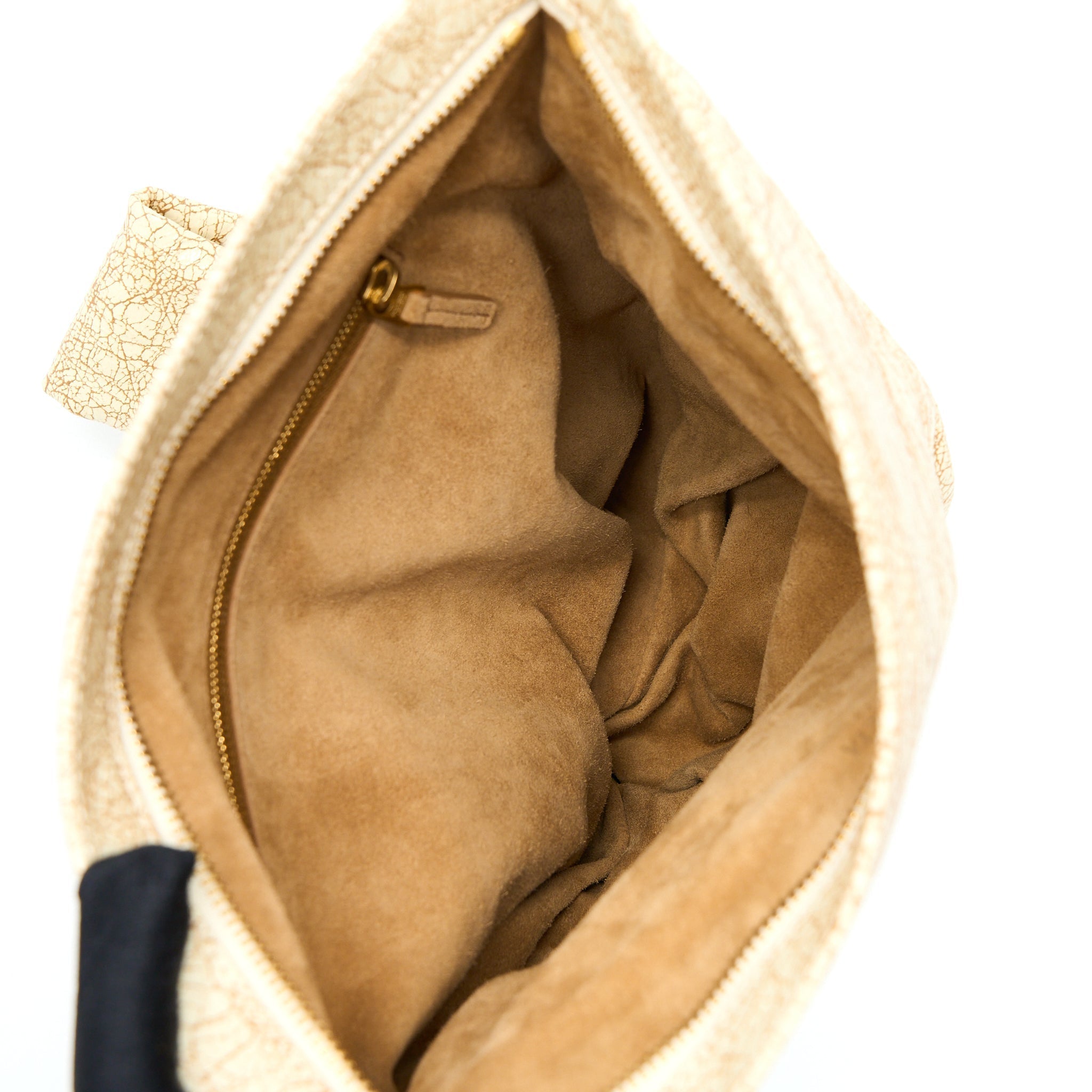 BOTTEGE VENETA THE TWIST LARGE BAG CRÈME GHW
