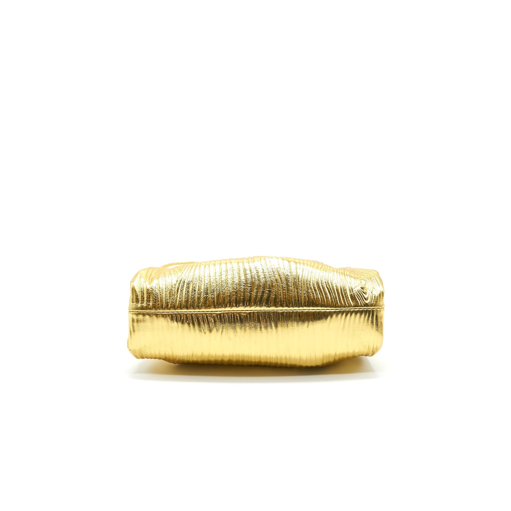BOTTEGA VENETA THE MINI POUCH COLOR ORO