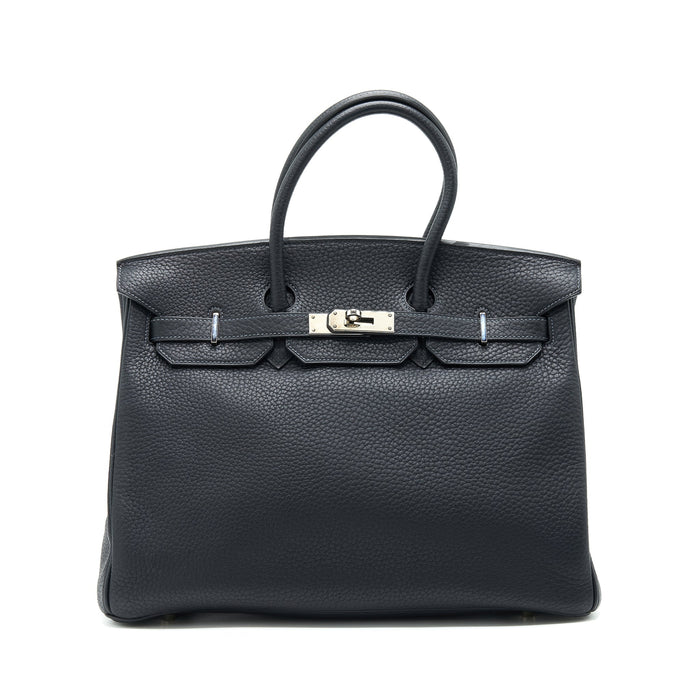 HERMES BIRKIN 35 BLACK SHW