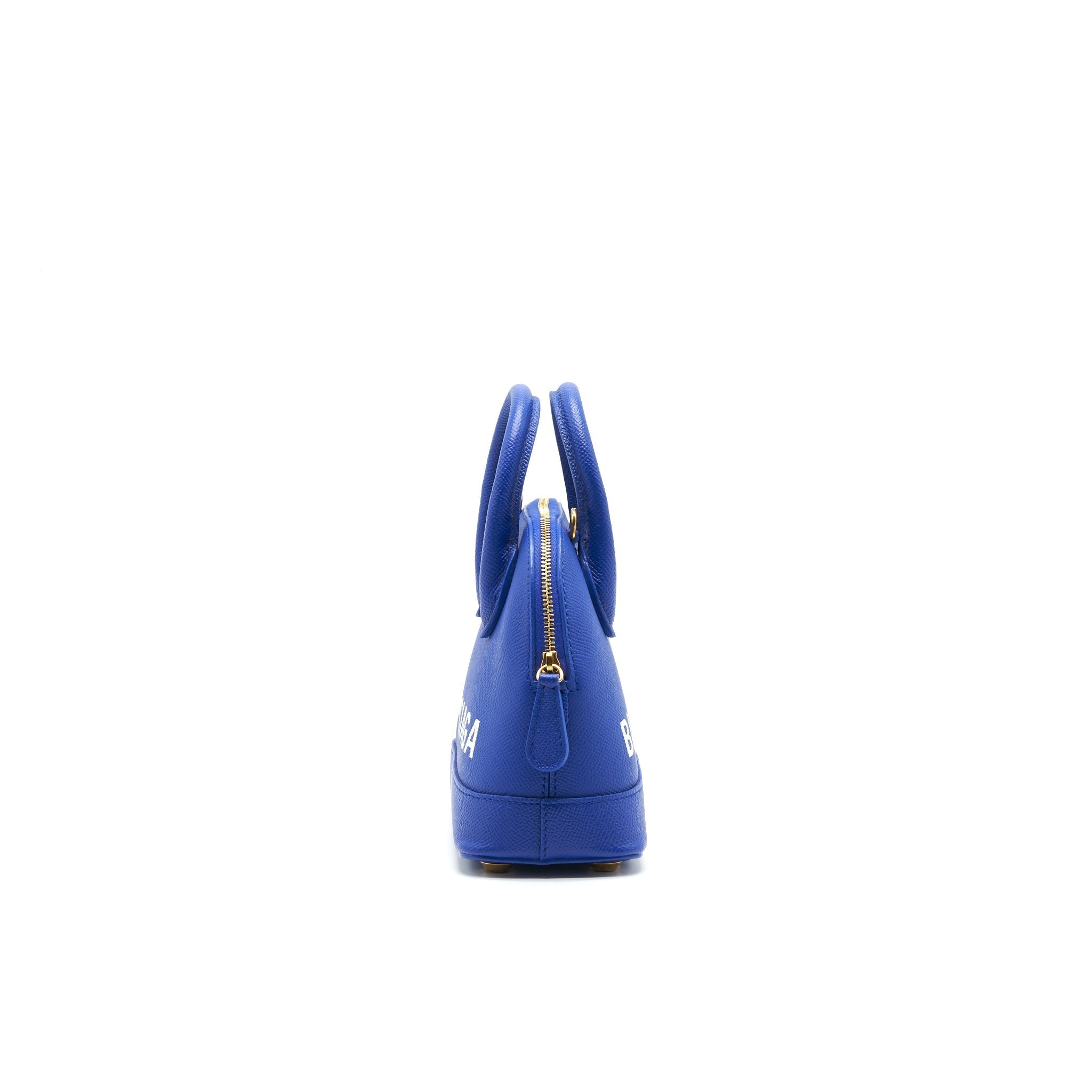 BALENIAGA VILLA TOP HANDLE BAG XXS BLUE