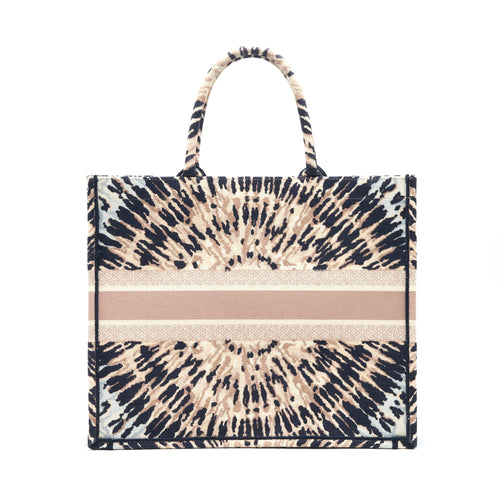 CHRISTIAN DIOR LARGE BOOK TOTE MULTICOLOUR LIMITED EDITION