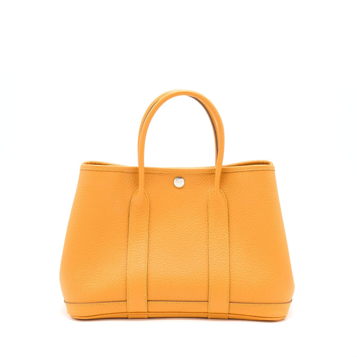 HERMES GARDEN PARTY 30 9U MOUTARDE SHW