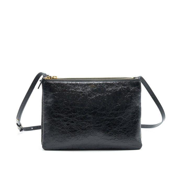 CELINE LARGE TRIO BAG BLACK GHW