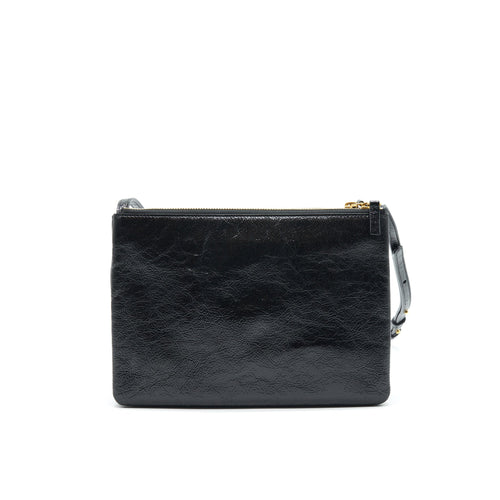 CELINE LARGE TRIO BAG BLACK GHW