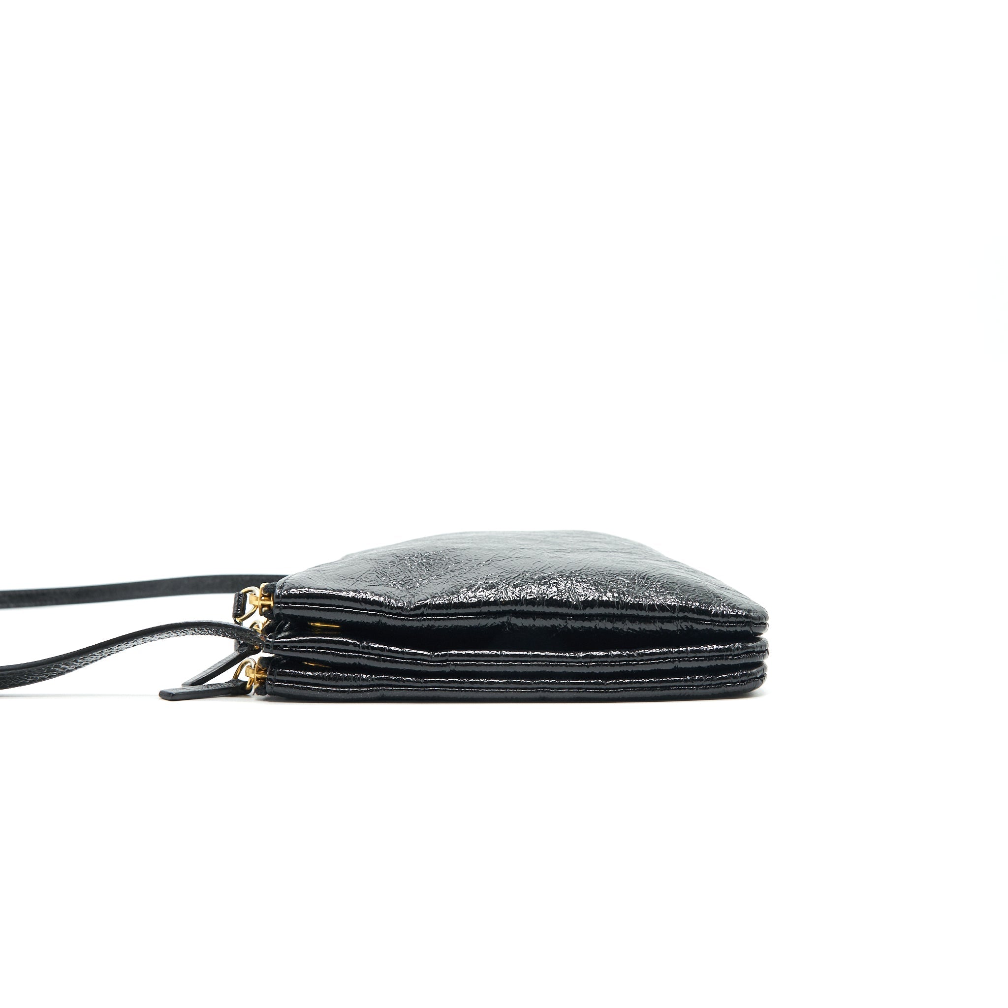 CELINE LARGE TRIO BAG BLACK GHW