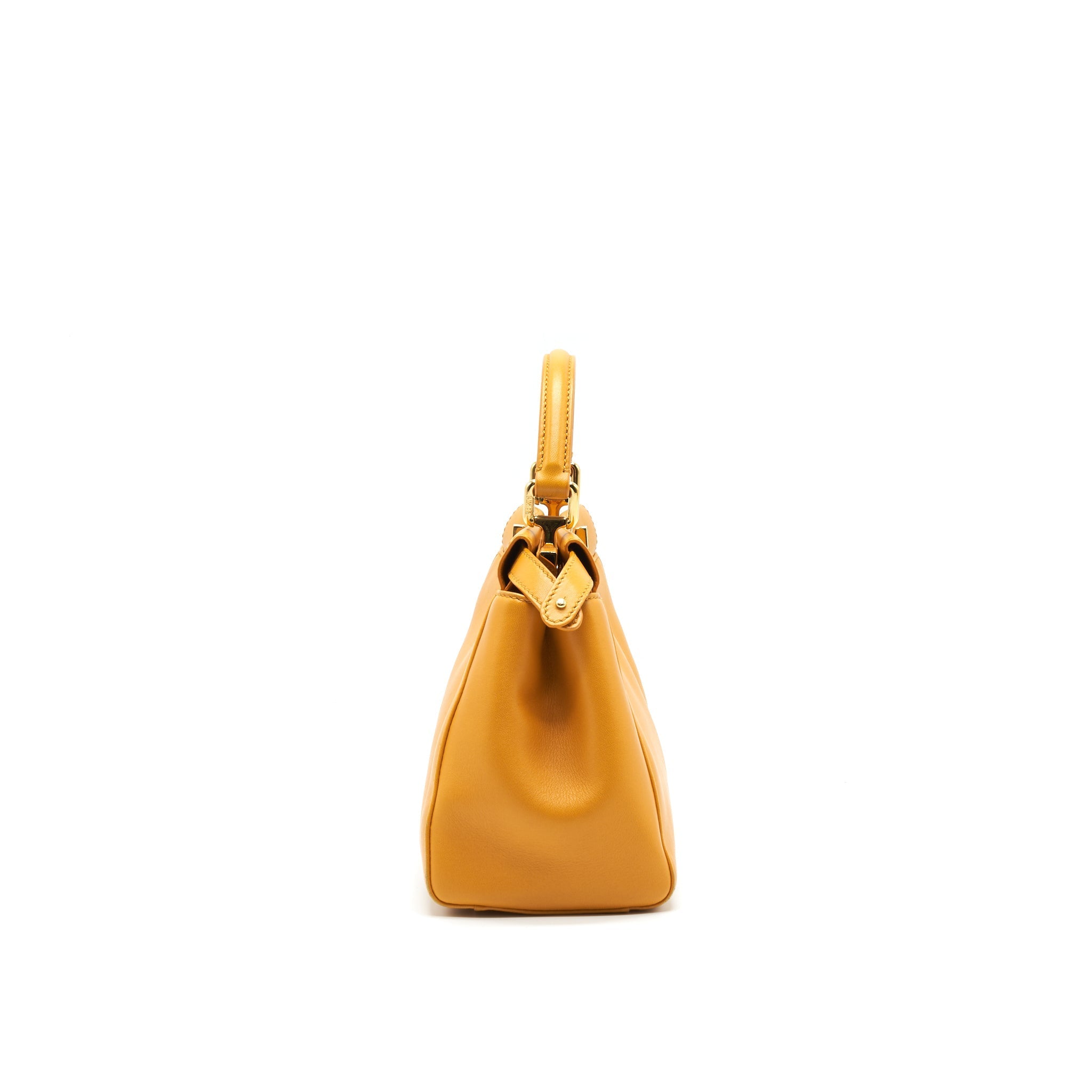 FENDI MINI PEEKABOO APRICOT GHW