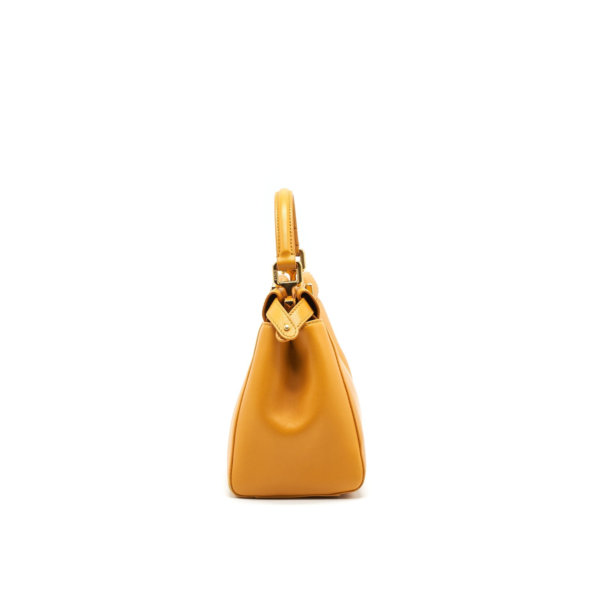 FENDI MINI PEEKABOO APRICOT GHW