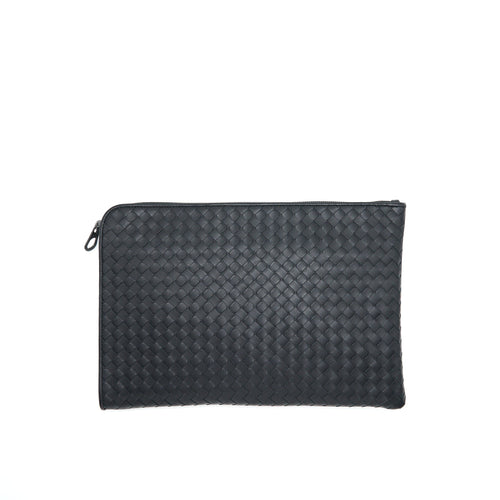 BOTTEGA VENETA INTRECCIATO WEAVE SMALL DOCUMENT CASE/ CLUTCH