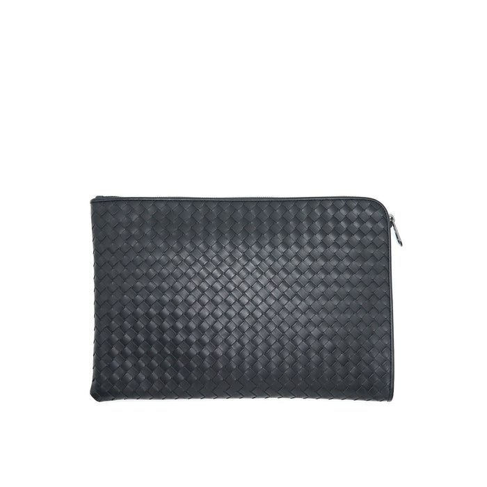 BOTTEGA VENETA INTRECCIATO WEAVE SMALL DOCUMENT CASE/ CLUTCH
