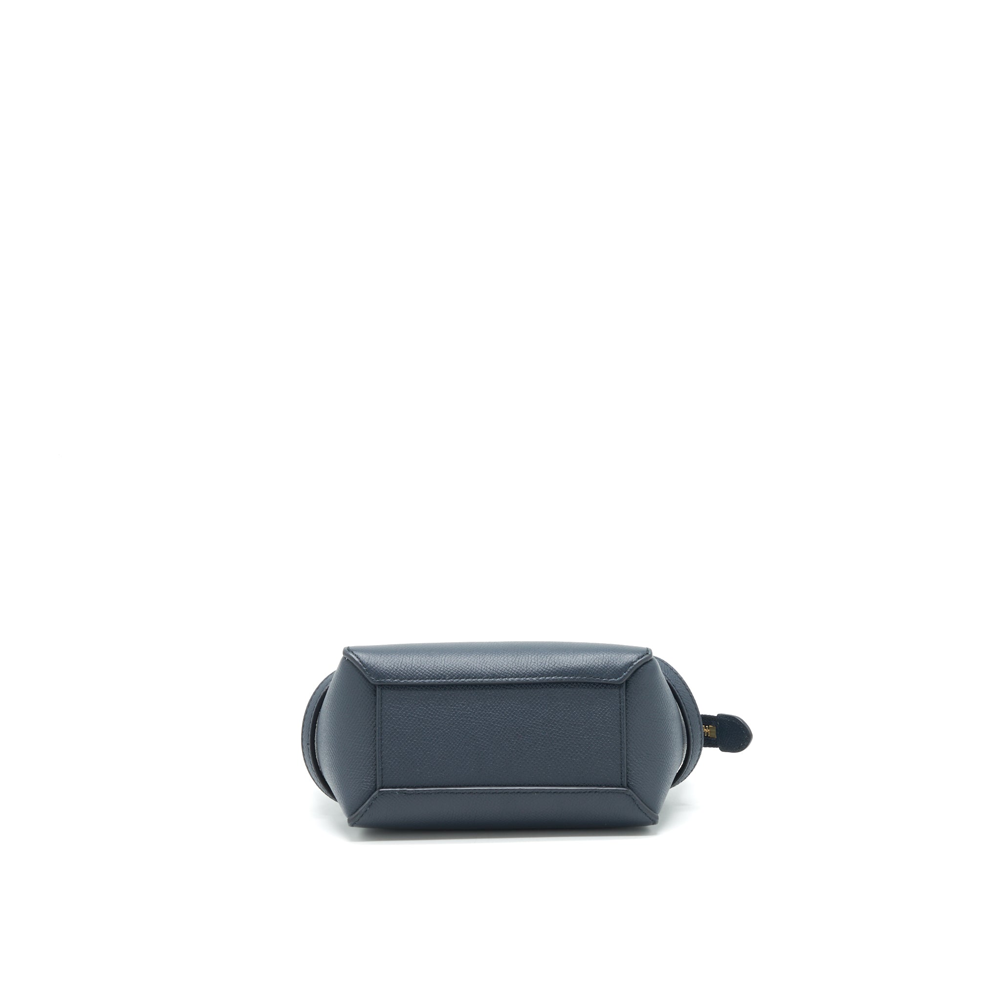 CELINE PICO BELT BAG GRAINED CALFSKIN NAVY GHW