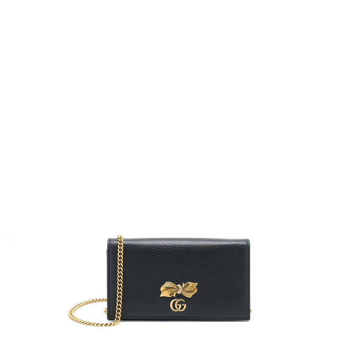 GUCCI CHAIN WALLET BLACK GHW