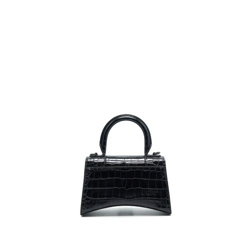 BALENCIAGA HOURGLASS XS SO BLACK
