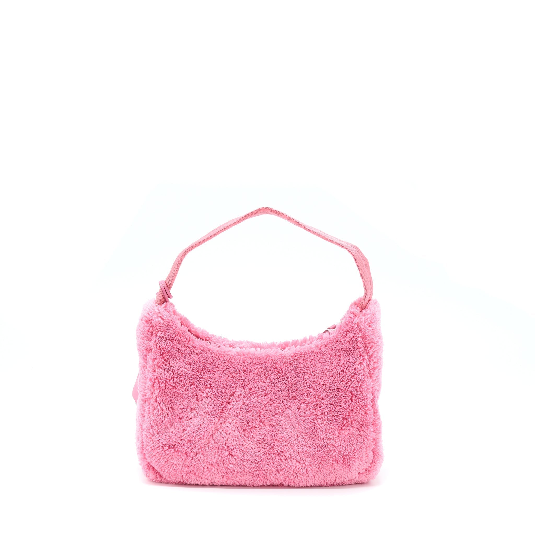 PRADA REEDITION 2000 TERRY MINI BAG PINK