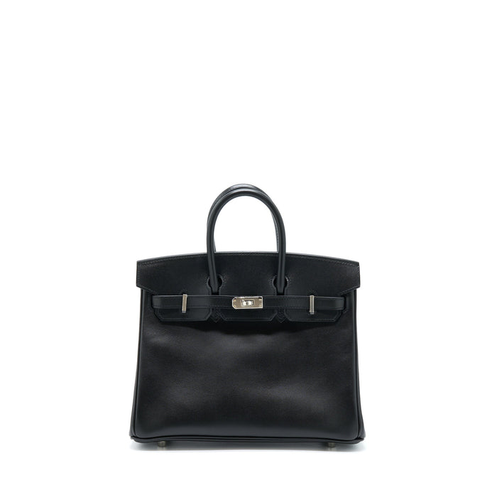 HERMES BIRKIN 25 TADELAKT BLACK SHW