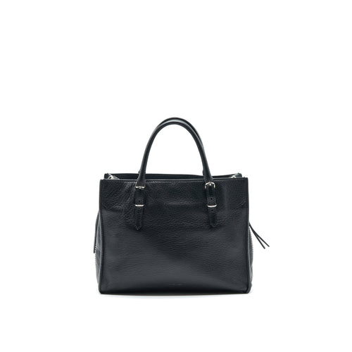 BALENCIAGA PAPIER MINI A4 CLASSIC STUDS BAG LEATHER MINI BLACK