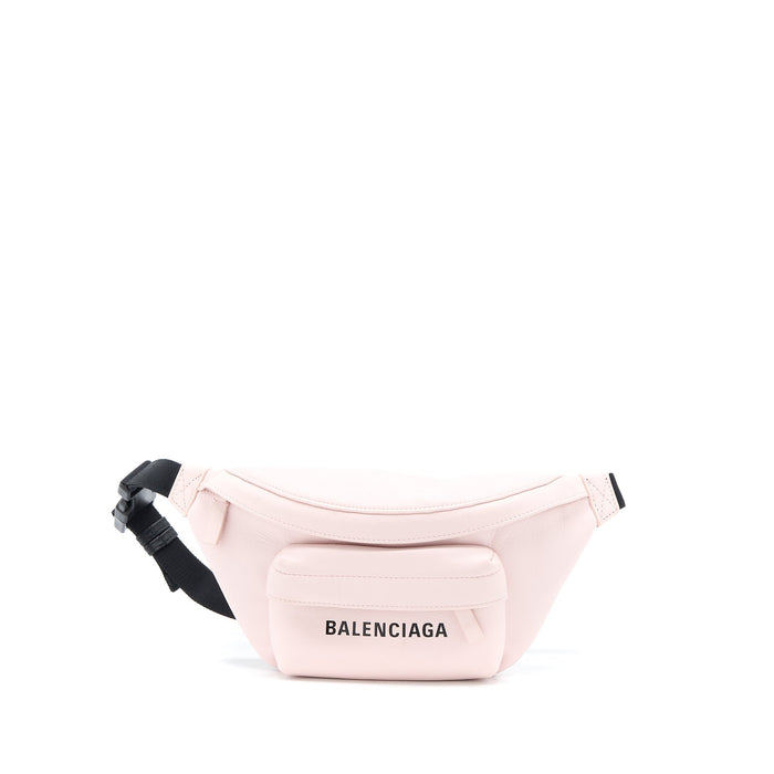 BALENCIAGA EVERYDAY BELTBAG CALFSKIN LIGHT PINK SHW