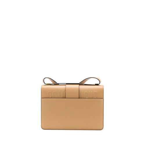 DIOR 30 MONTAIGNE MEDIUM BAG CALFSKIN DARK BEIGE GHW