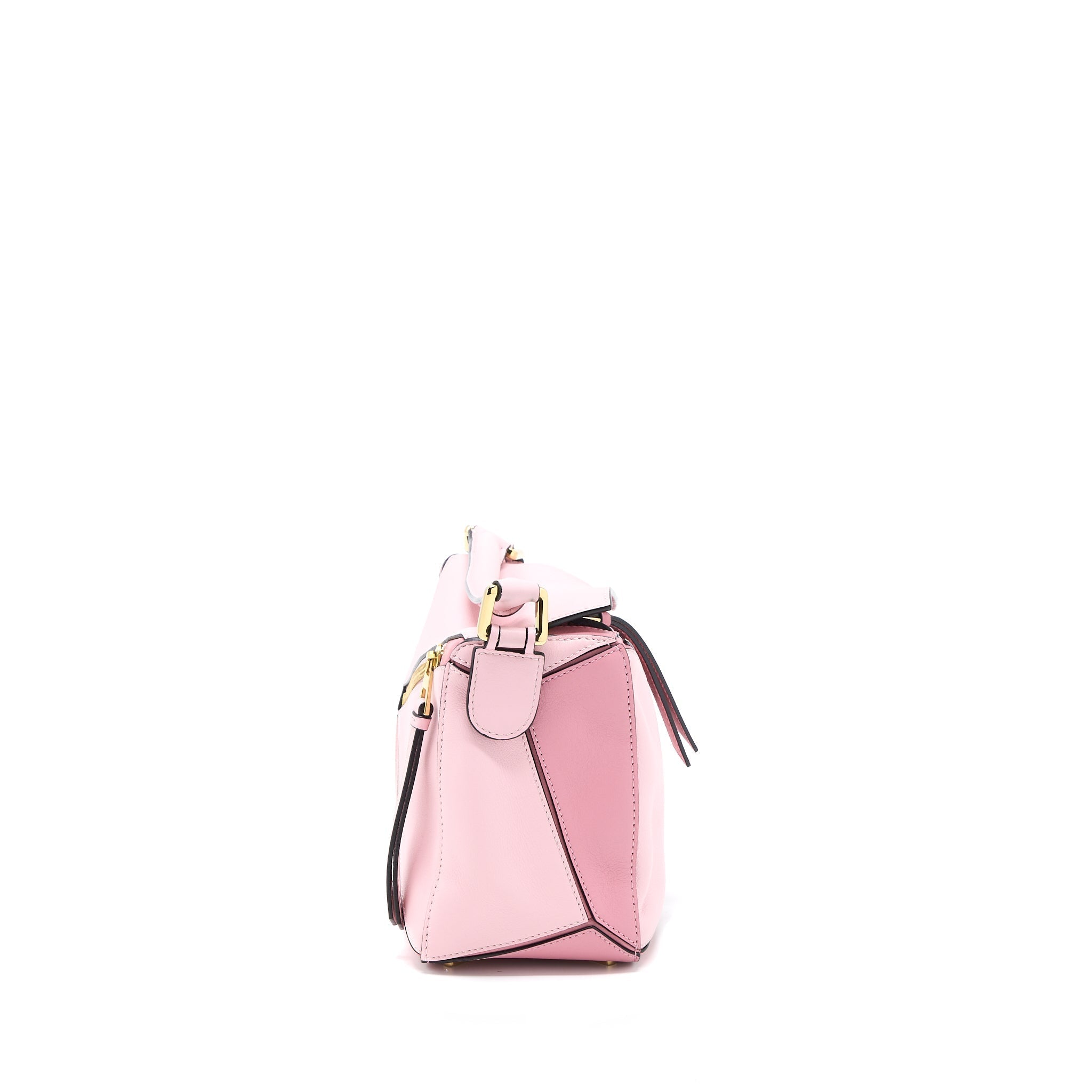 LOEWE SMALL PUZZLE BAG CALFSKIN MULTICOLOUR BLOCK GHW
