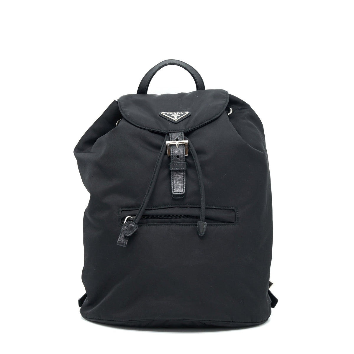PRADA NYLON BACKPACK BLACK SHW