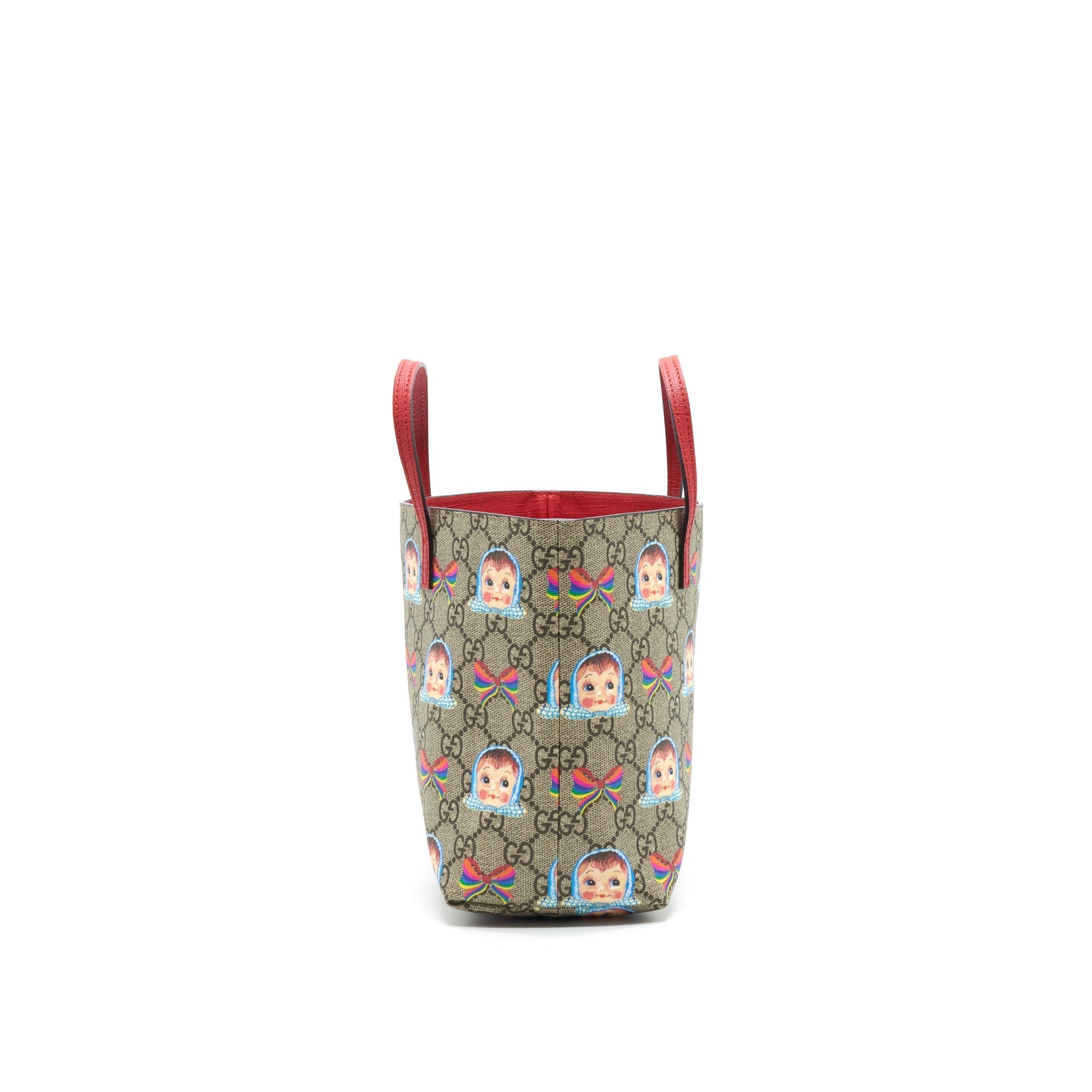 GUCCI CHILDREN'S GG DOLLS AND BOWS TOTE