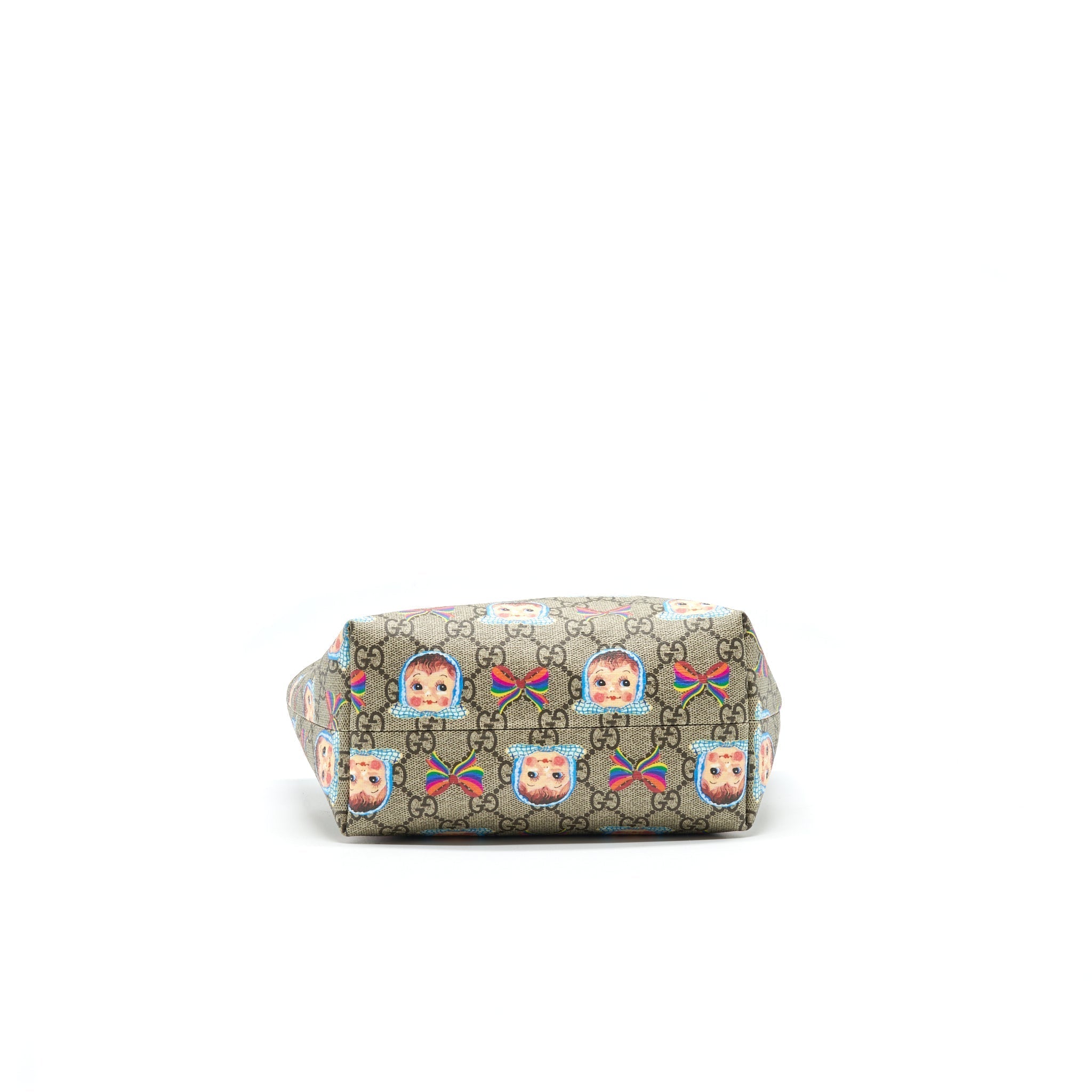 GUCCI CHILDREN'S GG DOLLS AND BOWS TOTE