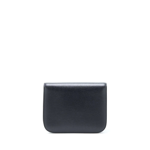 CELINE MEDIUM CLASSIC BOX CALFSKIN LIEGE ANTHRACITE GHW