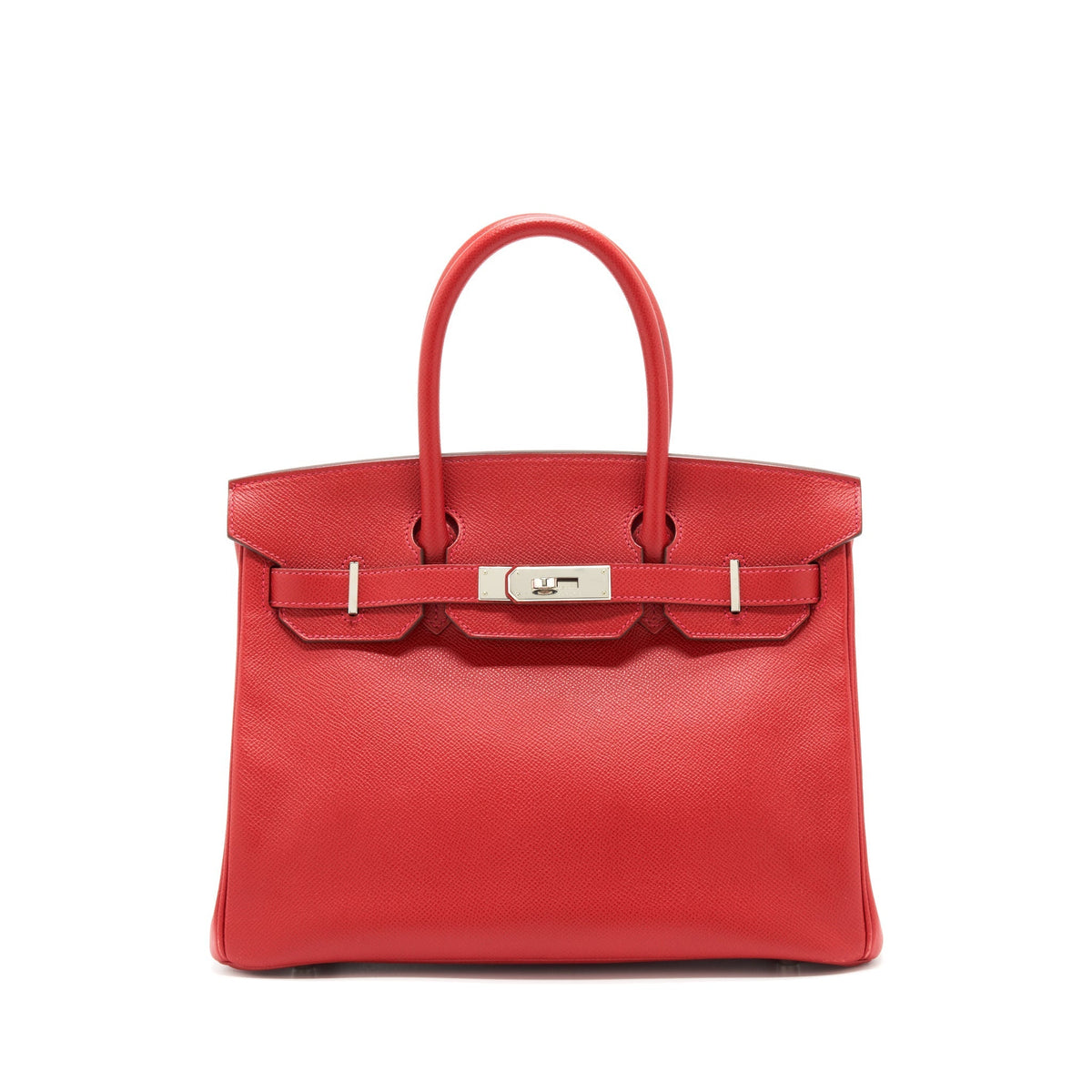 HERMES BIRKIN 30 EPSOM Q5 ROUGE CASAQUE SHW