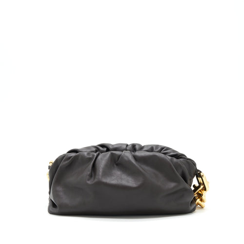 BOTTEGA VENETA CHAIN POUCH CALFSKIN FONDANT GHW