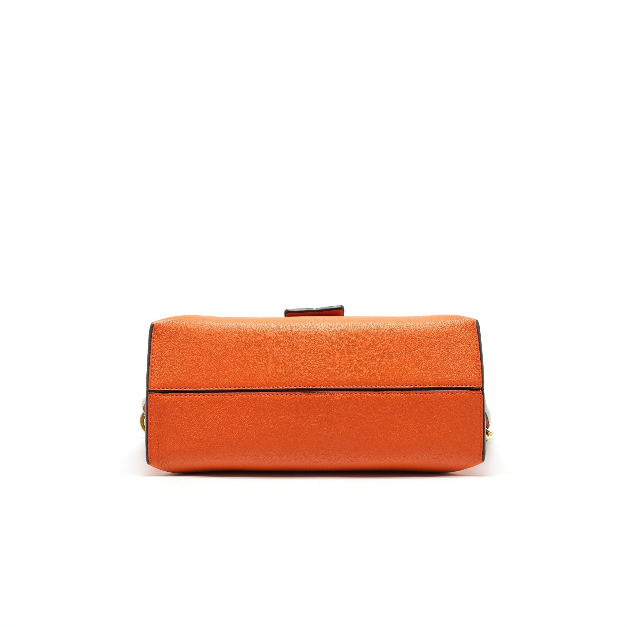 LOEWE CROSSBODY LEATHER BAG ORANGE