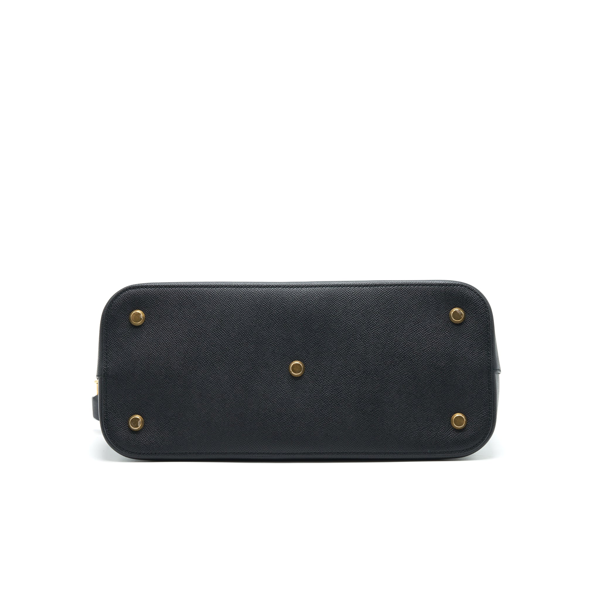 BALENCIAGA LARGE VILLA TOP HANDLE TOTE BAG BLACK