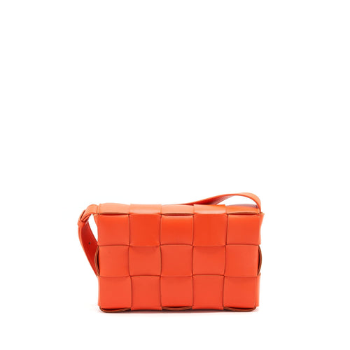 BOTTEGA VENETA CASSETTE BAG BRIGHT ORANGE