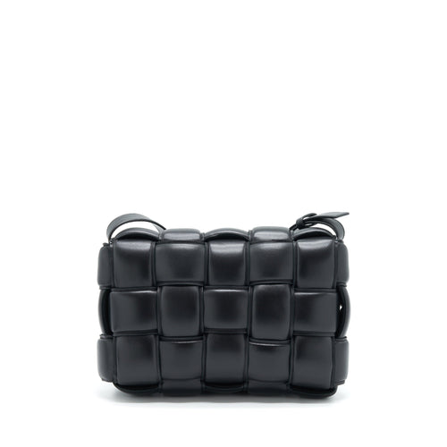 BOTTEGA VENETA PADDED CASSETTE BLACK GHW