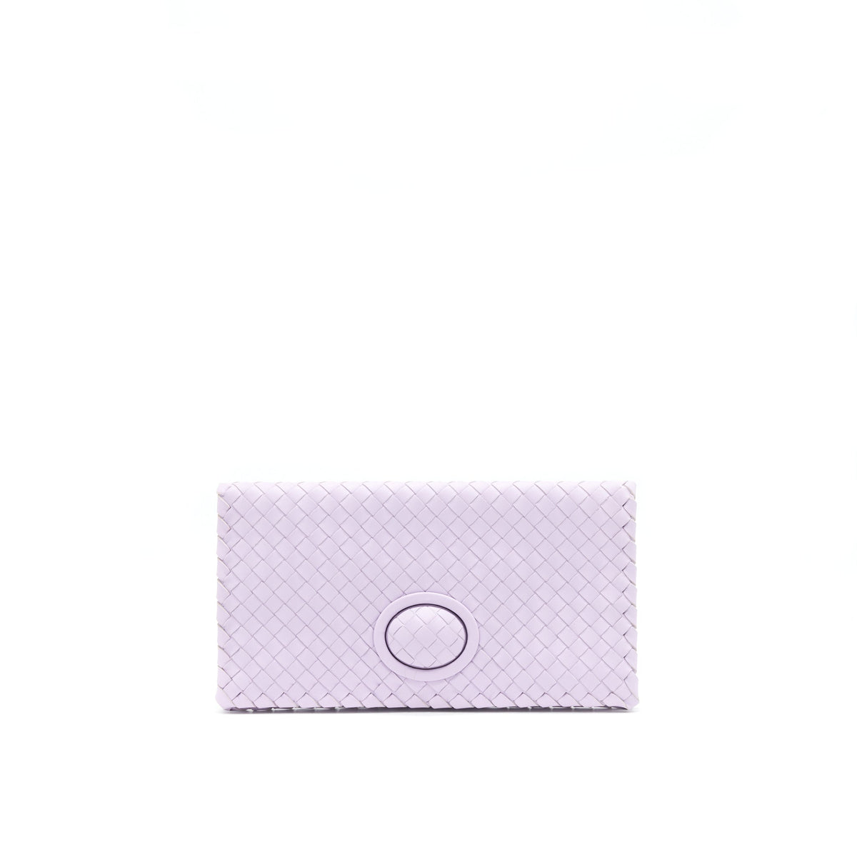 BOTTEGA VENETA FOLD CLUTCH LIGHT PURPLE