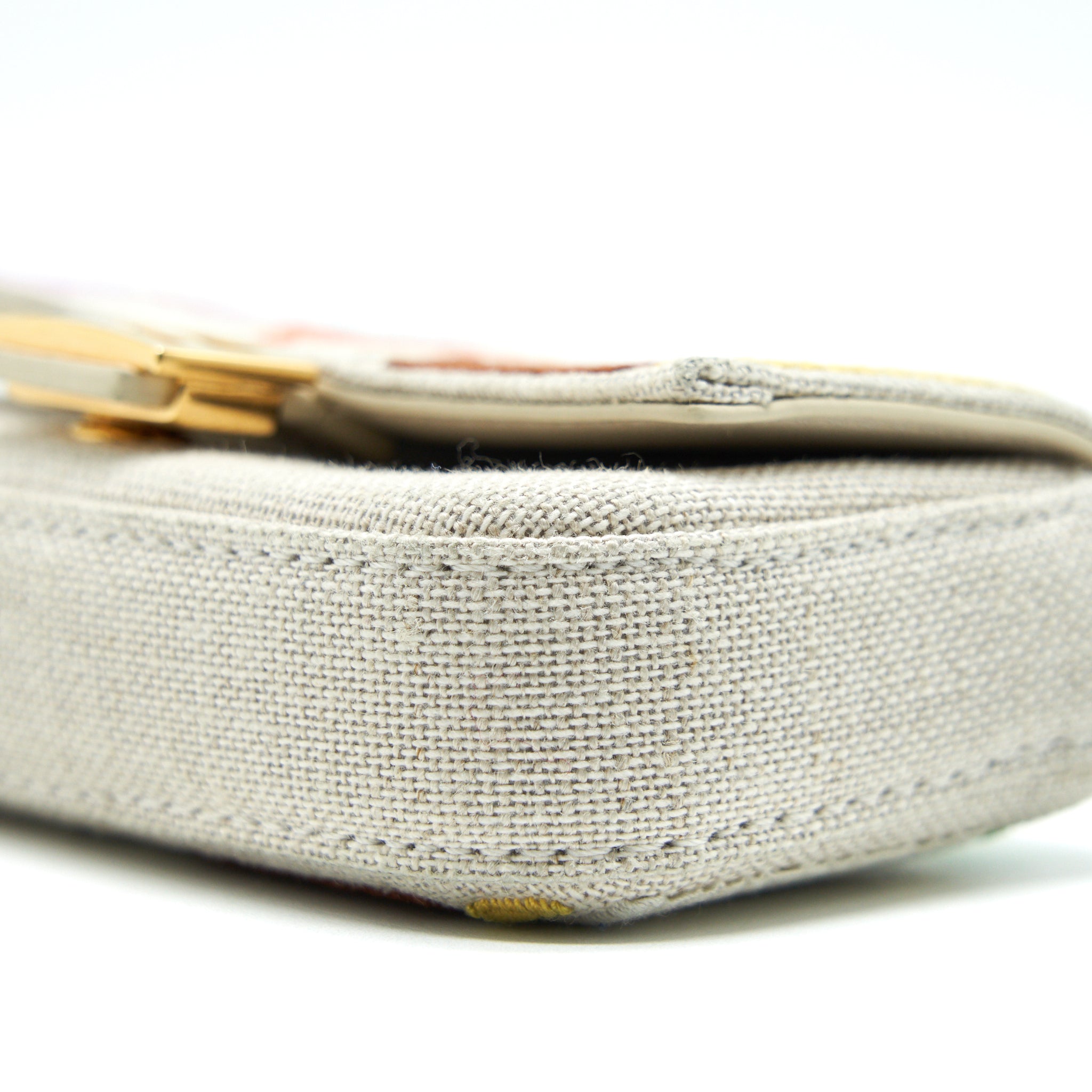 FENDI NANO BAGUETTE CHARM / CROSSBODY BAG