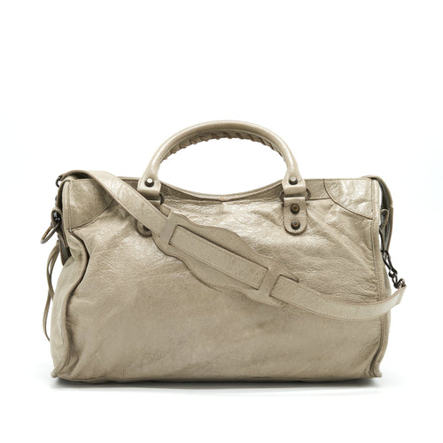 BALENCIAGA CLASSIC CITY BAG GREY