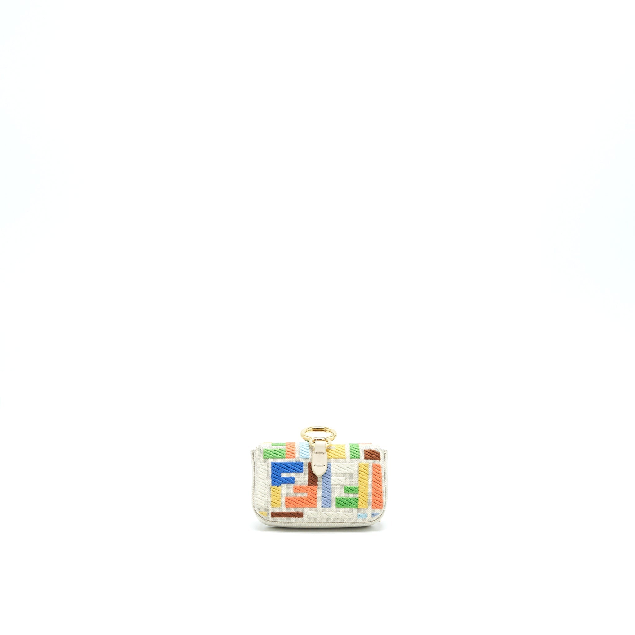 FENDI NANO BAGUETTE CHARM / CROSSBODY BAG