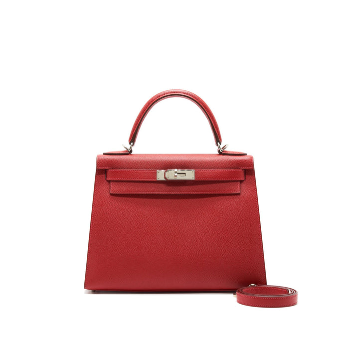 HERMES KELLY 28 Q5 ROUGE CASAQUE SHW