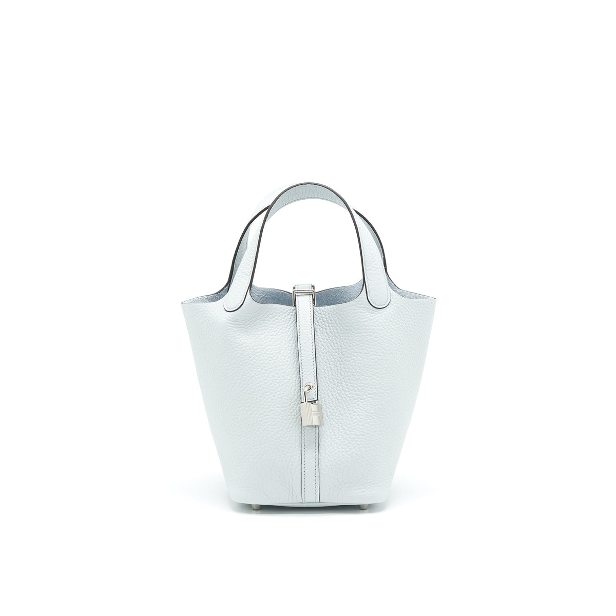 HERMES PICOTIN 18 LOCK BAG 08 BLUE PALE SHW