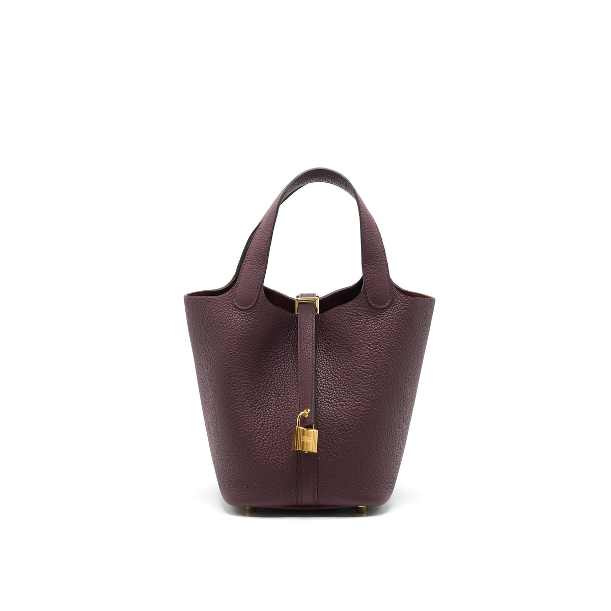 HERMES PICOTIN 18 LOCK BAG 57 BORDEAUX GHW
