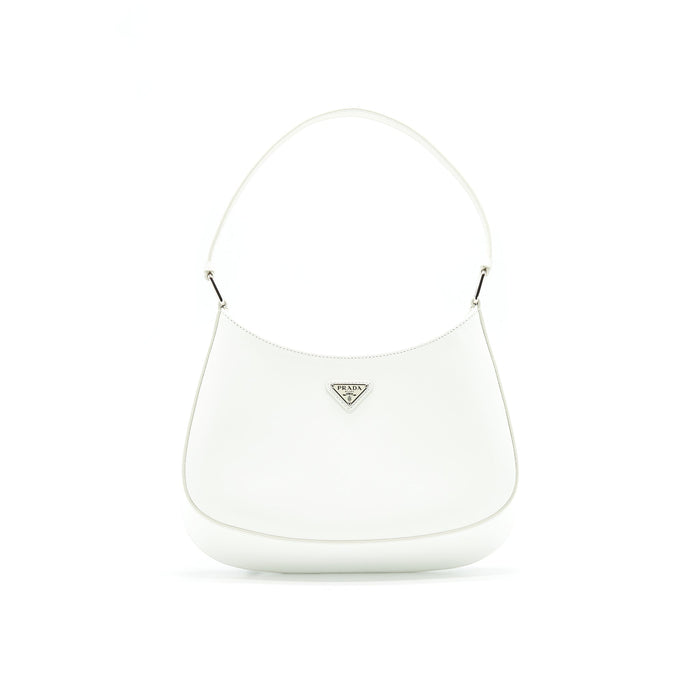 PRADA CLEO BAG IN WHITE SHW