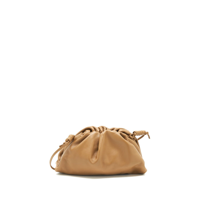 BOTTEGA VENETA MINI POUCH CARAMEL